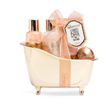 IDC INSTITUTE SCENTED BATH BRONZE GIFT SET BATHTUB