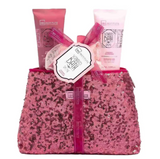 IDC INSTITUTE SCENTED BATH ROSE WASH BAG