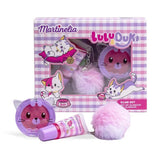 Martinelia Lulu & Duki Glam Set – Lip Gloss Μπρελόκ 6ml & Ρουζ 2gr Ηλικίες 3+