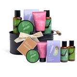 IDC Institute Natural Oil Tin Basket Bath Set