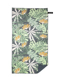 Azadé Microfiber Πετσέτα Παραλίας με Green Palm Leaf Print