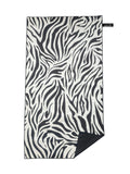 Azadé Microfiber Πετσέτα Παραλίας με Zebra Print