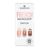 essence french manicure stencils 01 Walk The Line 60pcs