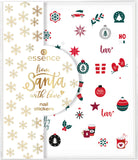 essence from santa with love nail stickers 01 Ho-ho-home for Christmas 52pcs