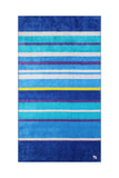 Azade Πετσέτα Θαλάσσης Ριγέ Πολύχρωμη XL 440gsm, 100x180cm