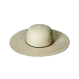 Azade Straw capeline natural/black One Size
