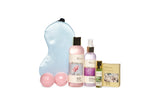 IDC Institute Bath Set 7p Shower Gel 210ml,Pillow Spray 100ml,Bath Salts 50g,Bath Fizzer 2x50g,Essential Oil 10ml,1pc eye mask