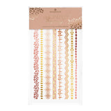 essence BRONZED this way! temporary body jewellery tattoos 01 Glow Wild! 2pcs
