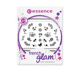 essence french glam nail sticker 03 1pcs