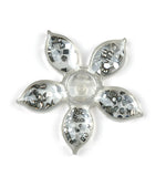 Azade Mixt Range Rhinestones flower case μαύρα σχέδια διαμαντάκια