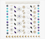 essence stay bold, it's GOLD nail sticker 88pcs