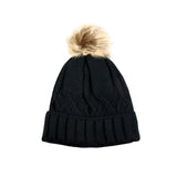 Azade σκουφάκι σκούρο γκρι πλεκτό