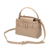 Azade  handle bag mini taupe