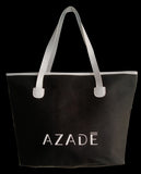 Azade Τσάντα  Θαλάσσης Μαύρη/Άσπρη