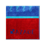 Azade Πετσέτα Θαλάσσης Blue Royal/Τυρκουάζ XL 440gsm, 100x180cm