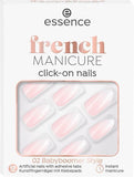 essence french MANICURE click-on nails 02 Babyboomer Style 12pcs