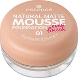 essence NATURAL MATTE MOUSSE FOUNDATION 01 nude 16g
