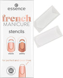 essence french MANICURE stencils 01 French Tips & Tricks 60pcs