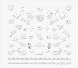 essence today's mood: cute! nail sticker 44pcs