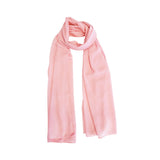 Azade chiffon  φουλάρι ροζ