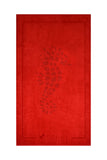 Azade Πετσέτα Θαλάσσης Κόκκινη XL 440gsm, 100x180cm