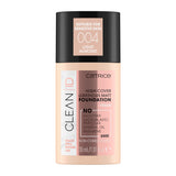 Catrice Clean ID High Cover Luminous Matt Foundation 004 Light Almond 30ml