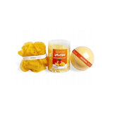 IDC INSTITUTE Smoothie Set Mango Bath Salts 200gr - Bath Bomb & Sponge