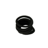 Hair Elastics set black