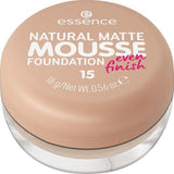 essence NATURAL MATTE MOUSSE FOUNDATION 15 nude 16g
