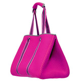 Azade Neoprene Beach Bag Φούξια