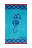 Azade Πετσέτα Θαλάσσης Τυρκουάζ/Μπλε XL 440gsm, 100x180cm