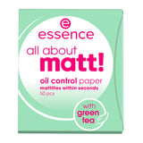 essence all about matt! oil control paper 50pcs
