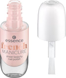 essence french MANICURE sheer beauty nail polish 01 peach please! 8ml