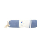 Azade fouta classic towel denim blue