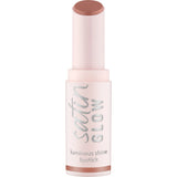 essence satin GLOW luminous shine lipstick 01 Whole Latte Love 3.5g
