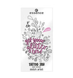 essence get your glitter on! tattoo you body tattoos sketch artist 03 sketch artist 29pcs