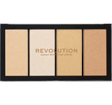 Makeup Revolution Reloaded Highlighter Palette Lustre Lights Warm 20g