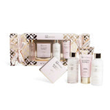 IDC Institute Bath Rose Candy Shaped Box 80ml Shower Gel, 80ml B. Lotion, 65ml Hand Cream & 50g soap