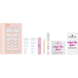essence what the fake! PRESS-ON NAILS manicure set 01 GLAZED 28pcs