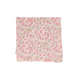 Azade flower printed scarf red