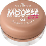 essence NATURAL MATTE MOUSSE FOUNDATION 03 nude 16g