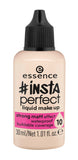 essence insta perfect liquid make up 10 cool porcelain 30ml
