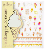 essence melting for ice cream nail sticker 01 Ice Cream? Always!
