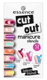 essence cut out manicure stencils 01 dare to be bare 51pcs