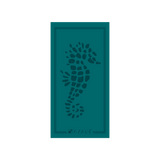 Azade Πετσέτα Θαλάσσης Dark Green 80x160cm