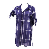 Azade dress blue tye dye One Size