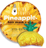 Bear Fruits Pineapple Μάσκα Μαλλιών για Αποτοξίνωση & Ανανέωση, 20ml & Σκουφάκι Ανανάς, 1τεμ, 1σετ