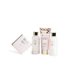 IDC Institute Bath Rose Candy Shaped Box 80ml Shower Gel, 80ml B. Lotion, 65ml Hand Cream & 50g soap