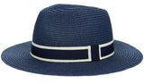 Azade Panama Hat Navy