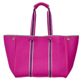 Azade Neoprene Beach Bag Φούξια